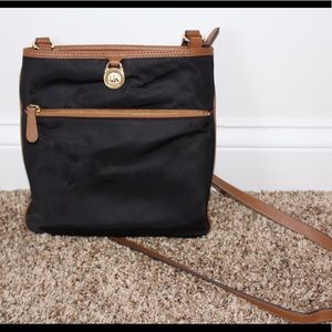 Michael Kors Black Nylon Crossbody